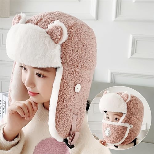 Cuteness Cubes Kids alaclava 3-in-1 Hat Scarf Set