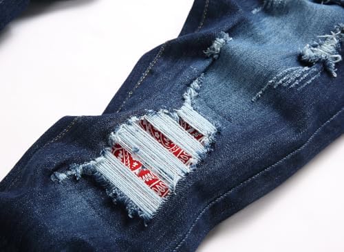 Baylvn Ripped JeansHigh Fashion Entry Point for Men