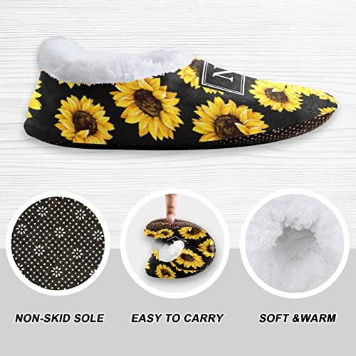 Sunflower House Slippers