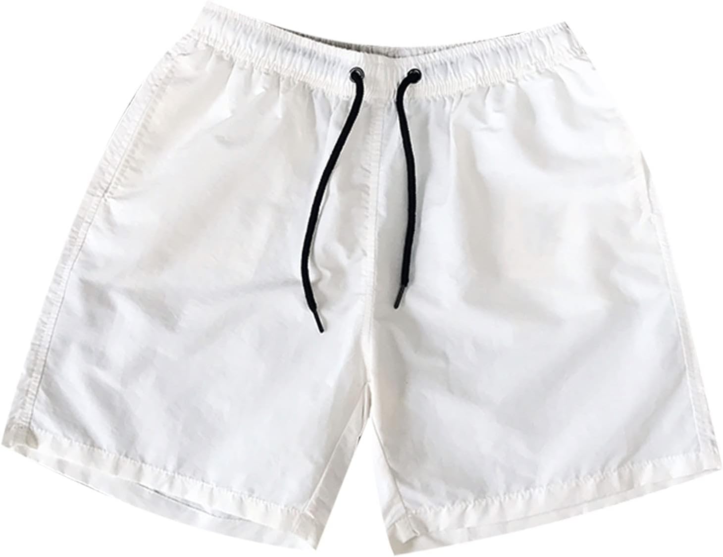 Mens Athletic Cargo Shorts Loose Fit Casual Stretch Beach Hiking Drawstring