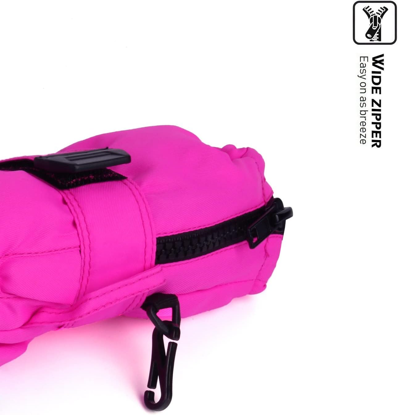 HIGHCAMP Winter Snow Mitten Gloves for Kids
