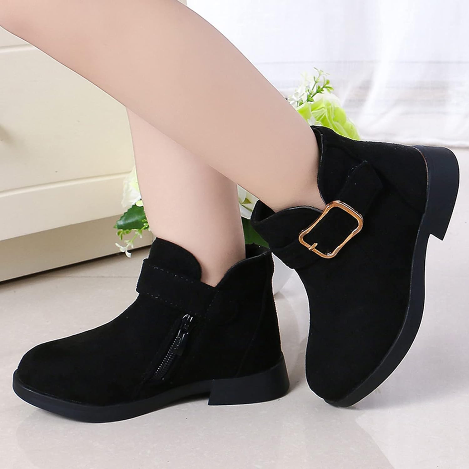 Style Me rubber comfy and chic high-top boots for girls