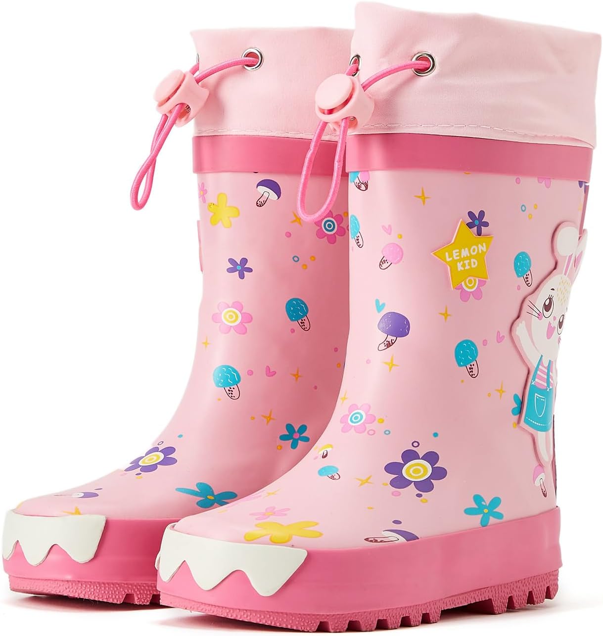 Reflective Stripes Baby Rain Boots