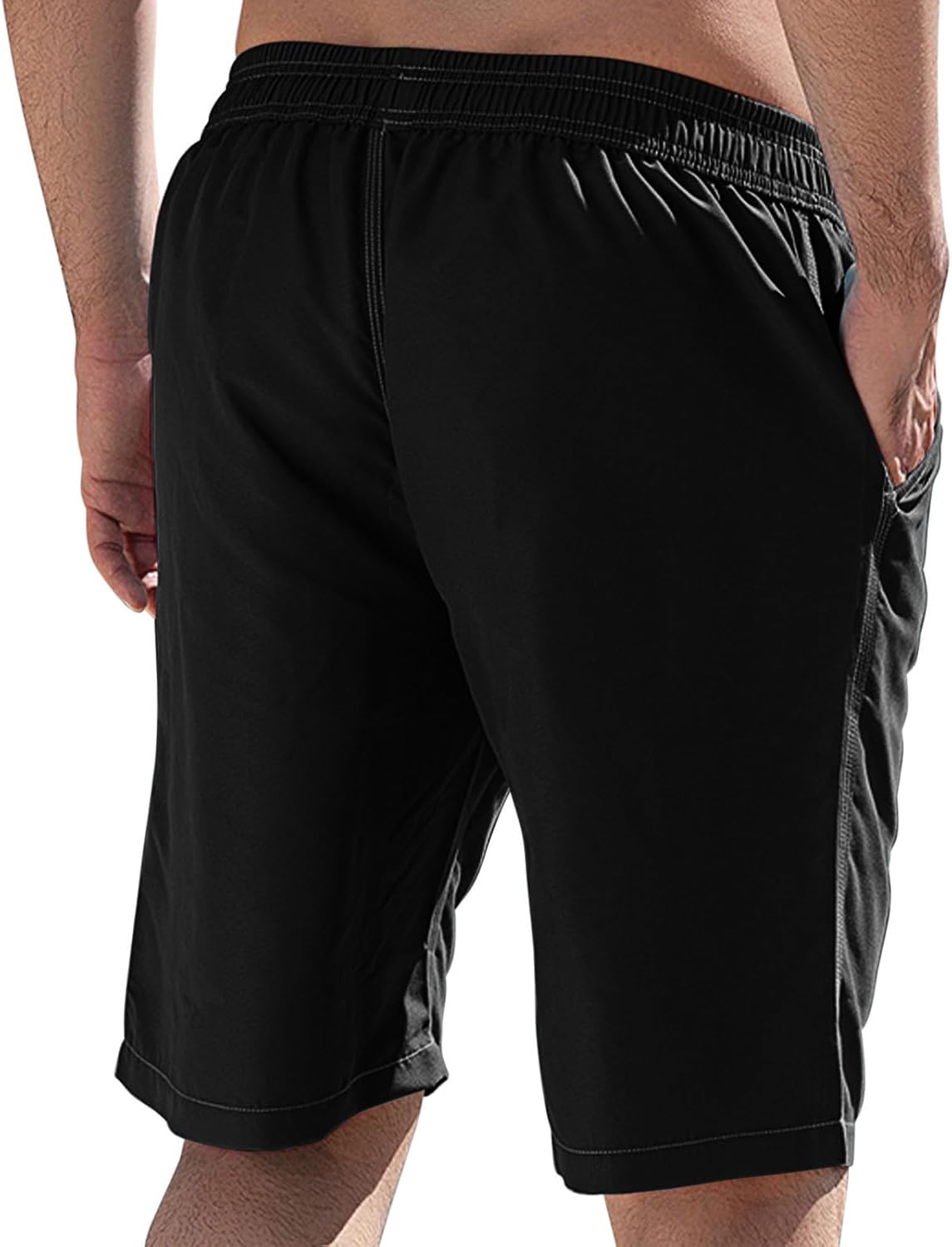 Mens Quick Dry 7 Inch Swim Trunk with Mesh Lining