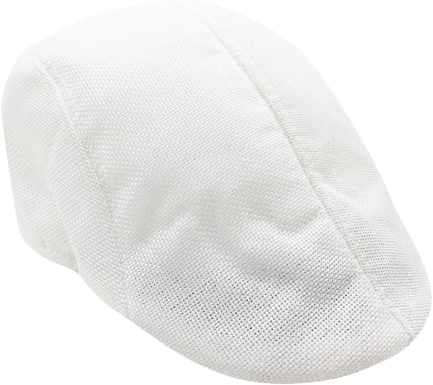 Premium Leather Newsboy Cap