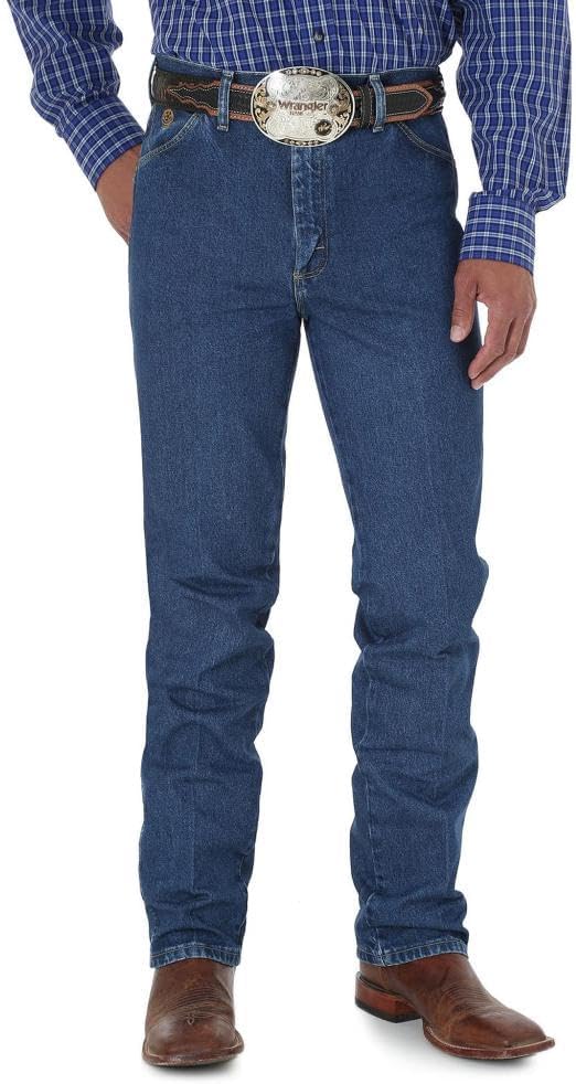 Wrangler Mens George Strait Cowboy Cut Slim Fit Jeans