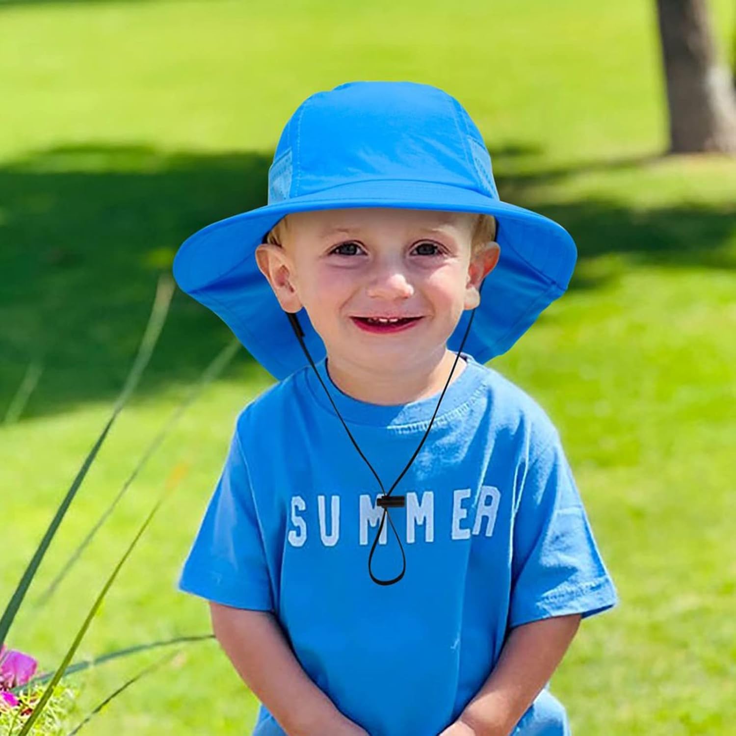 Adjustable Rain Visor Sun Hat for Girls