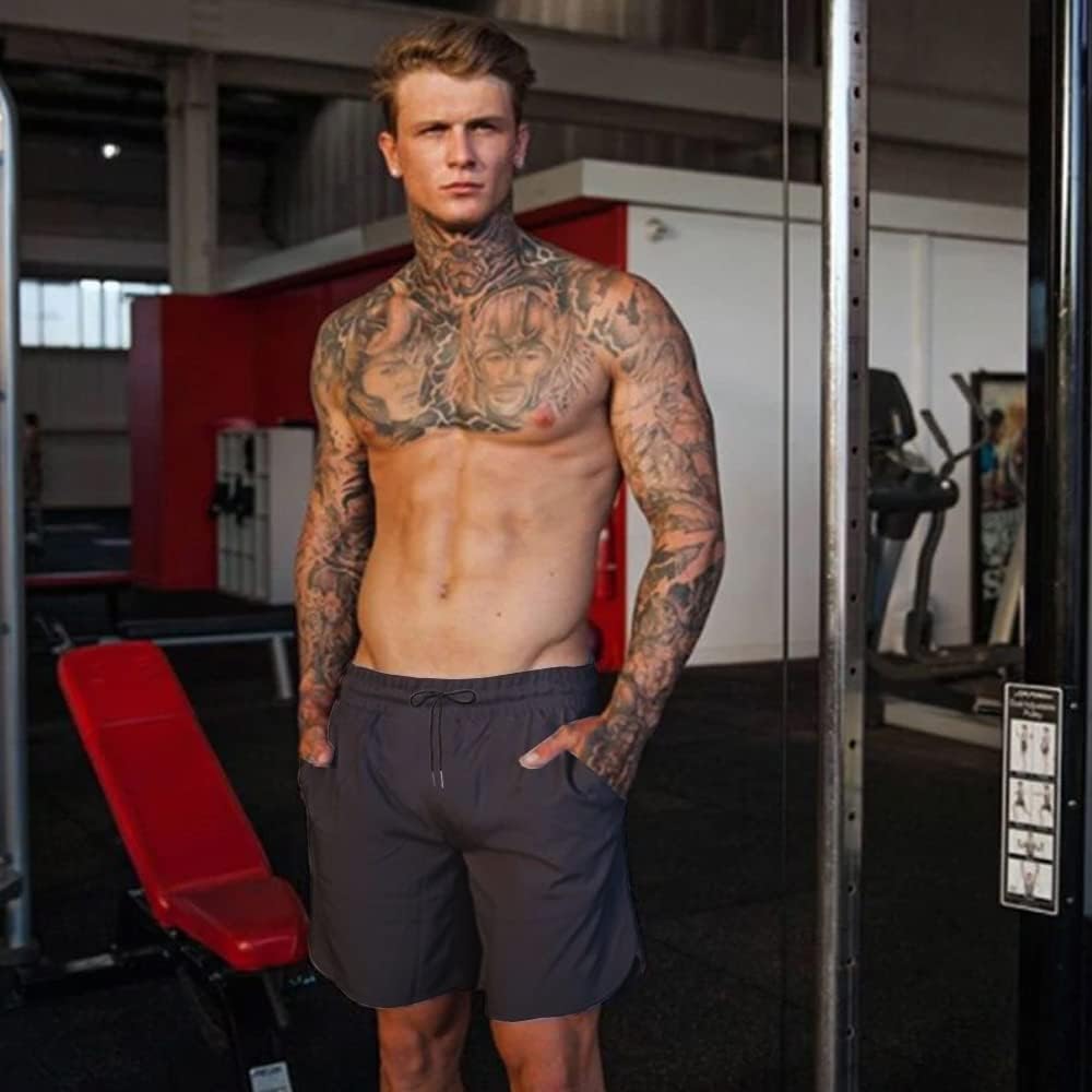 Premium 7-inch Mens Gym Shorts with Pockets for Ultimate_fitness