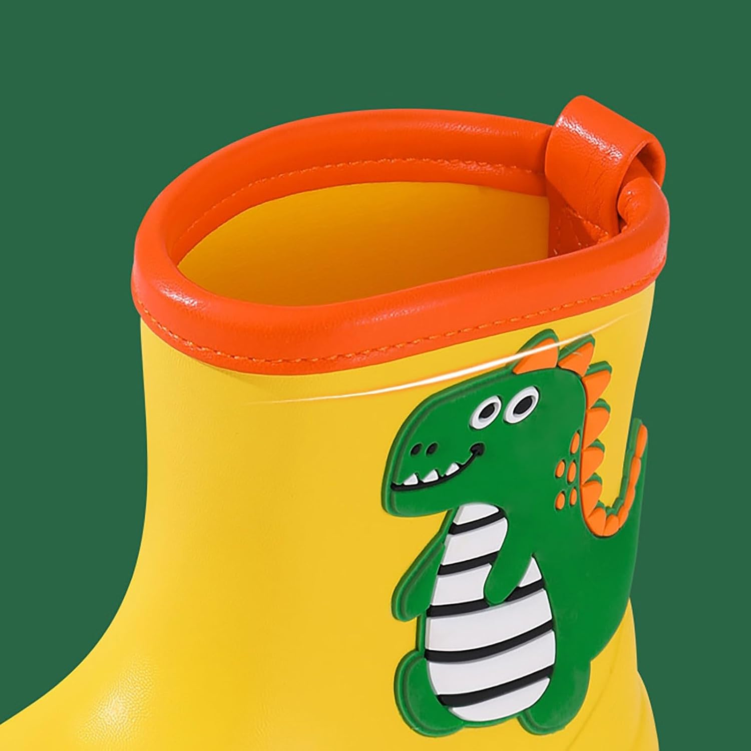 Cute Cartoon Dinosaur Print Toddler Boys and Girls Rain Boots