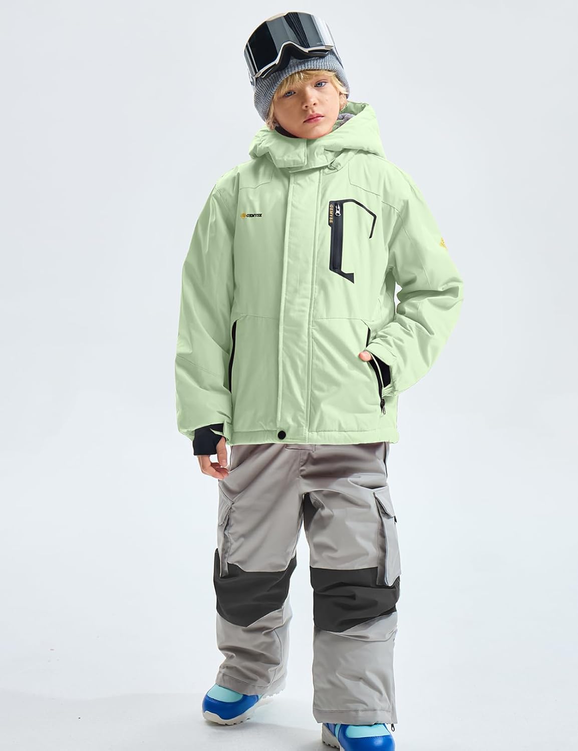 GEMYSE Boys Ski Jacket