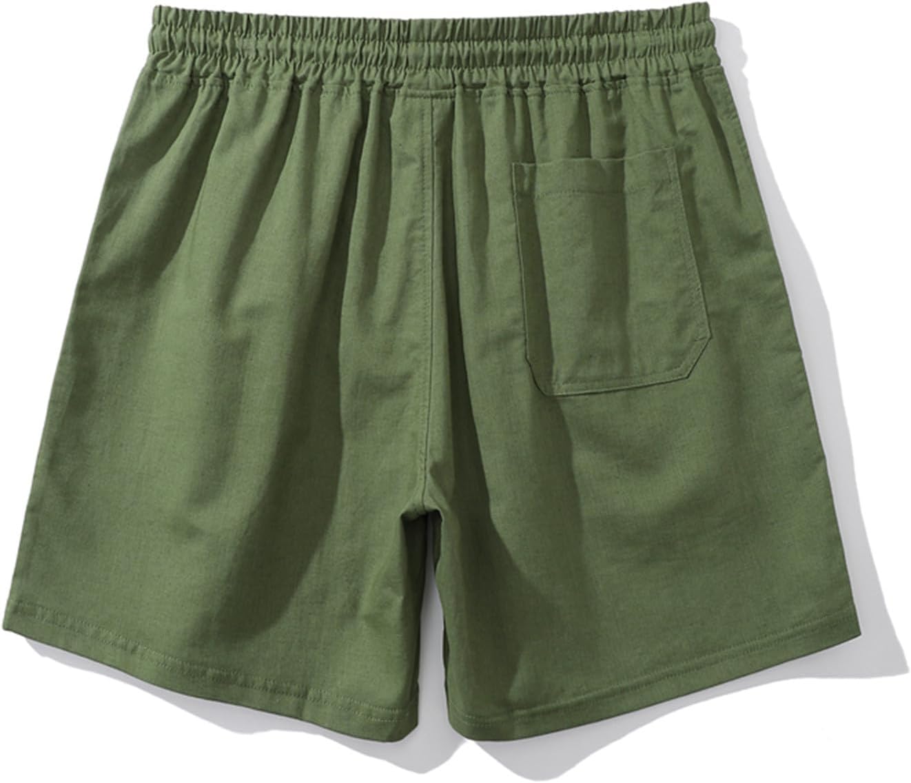 Generic Mens Elastic Waist Shorts - Loose Fit
