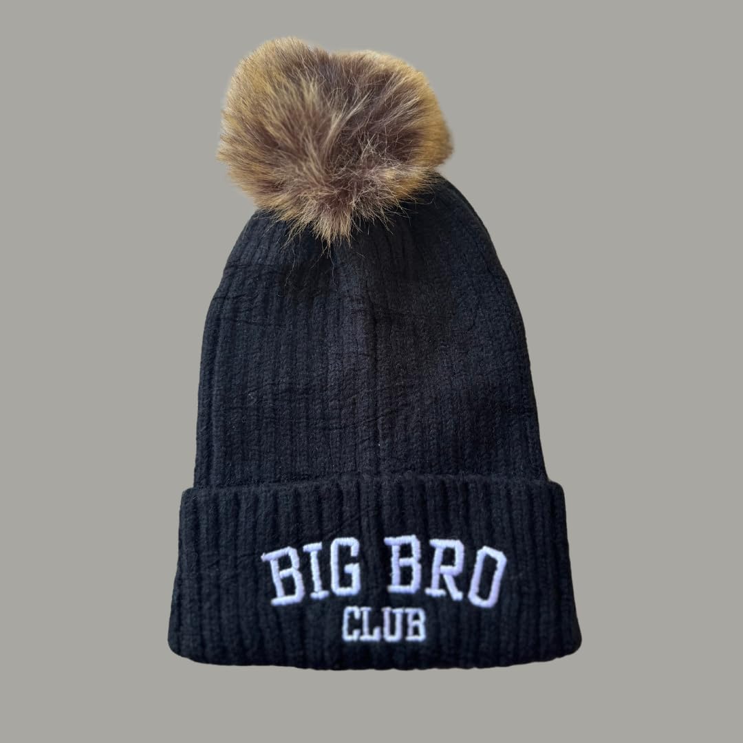 Totally Cool Winter Hat Big Brother Beanie for Little Buddies