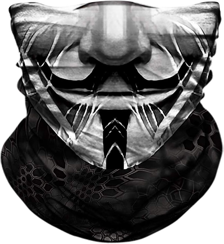 Premium UV-Protect Face Mask for Motorcycle Riding