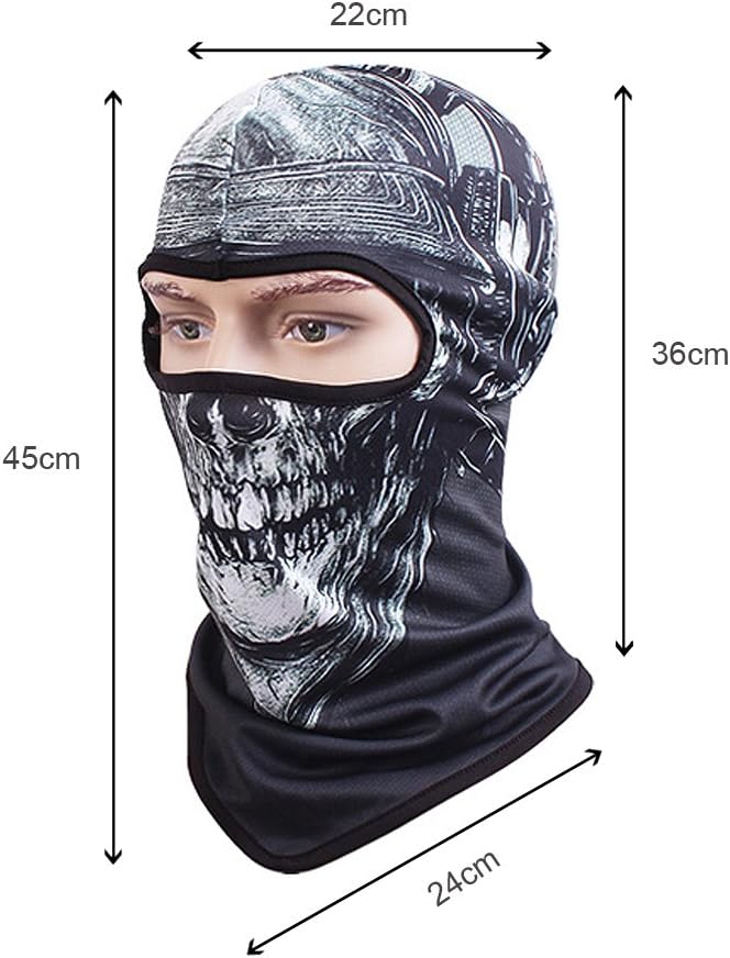 Motorcycle Halloween Mask