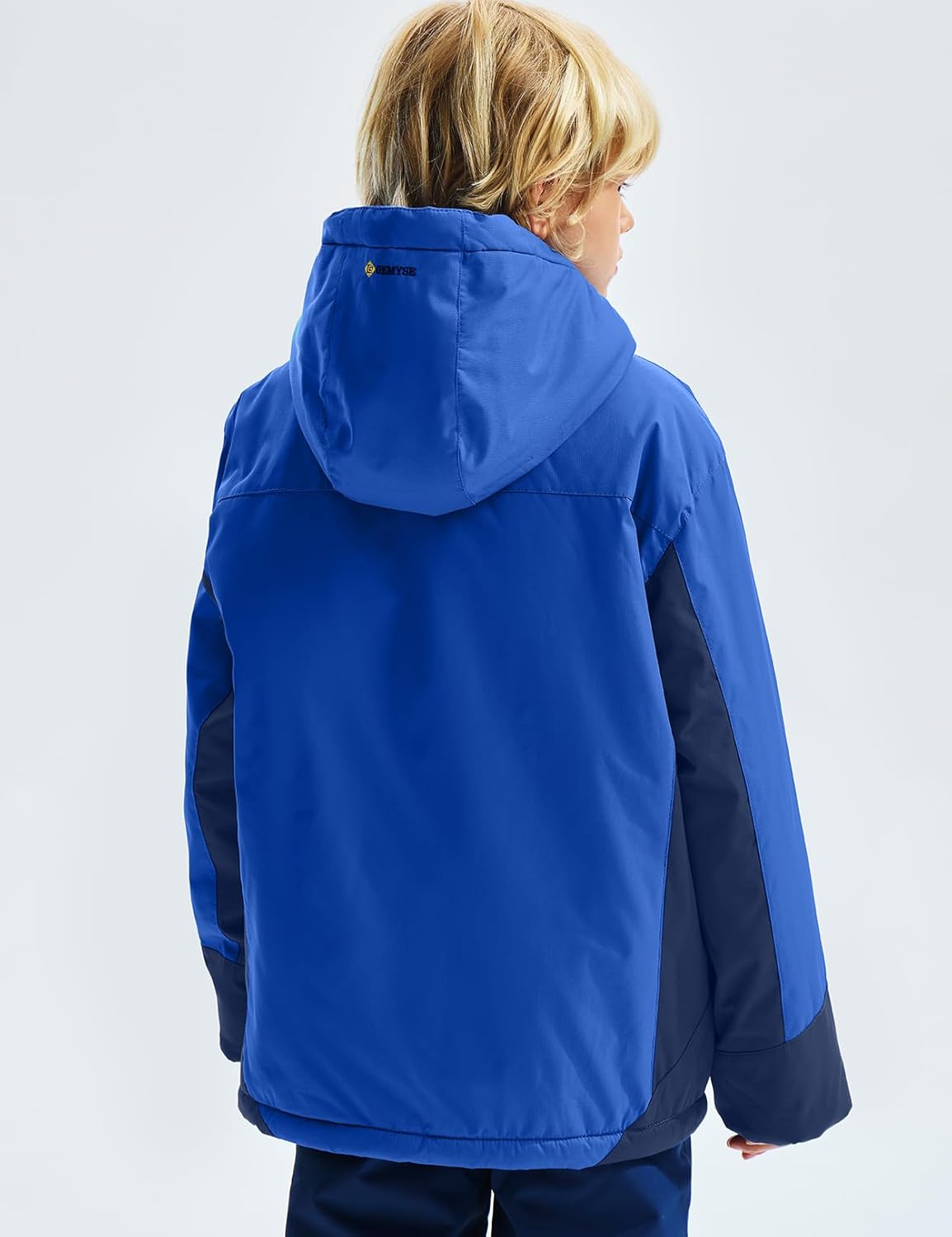 GEMYSE Boys Waterproof Ski Jacket with Fleece Liner