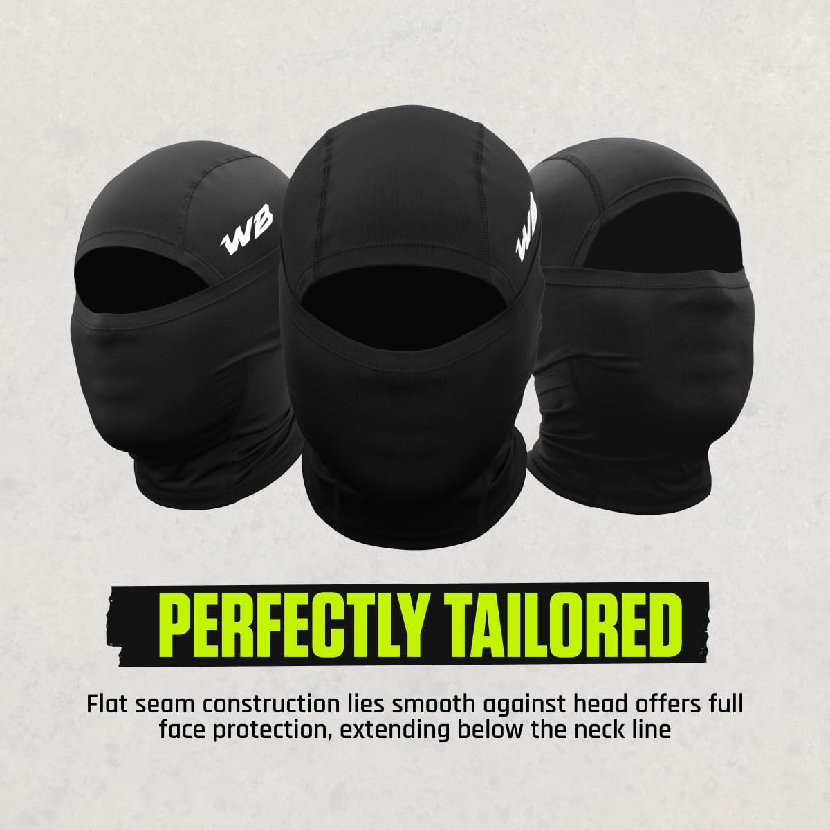 We Ball Sports Adult Thermal ski Mask Full Face Windproof Moisture Wicking