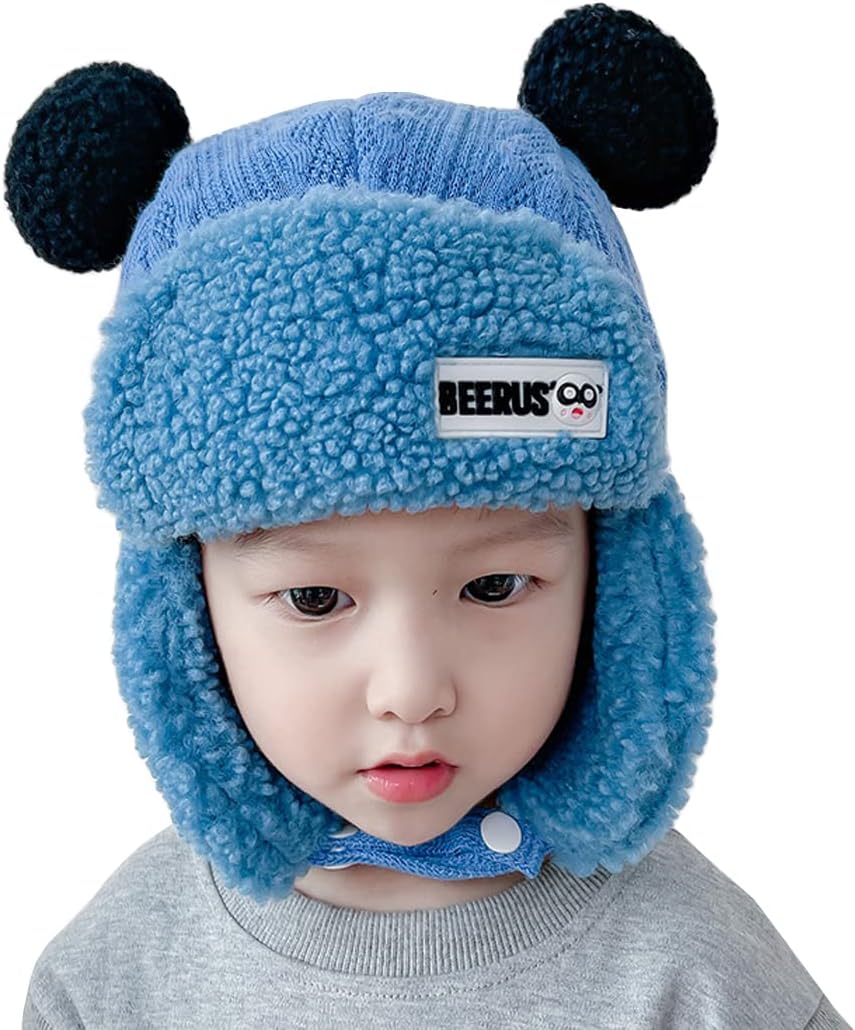 YATEEN Winter Trapper Hat for Kids Warm Fashionable and Durable