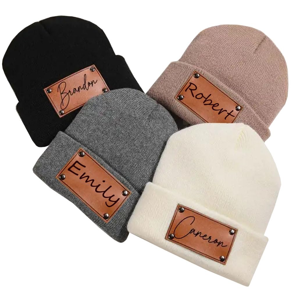 K-Town Suddenly Custom Toddler Beanie Hat with Name for Christmas