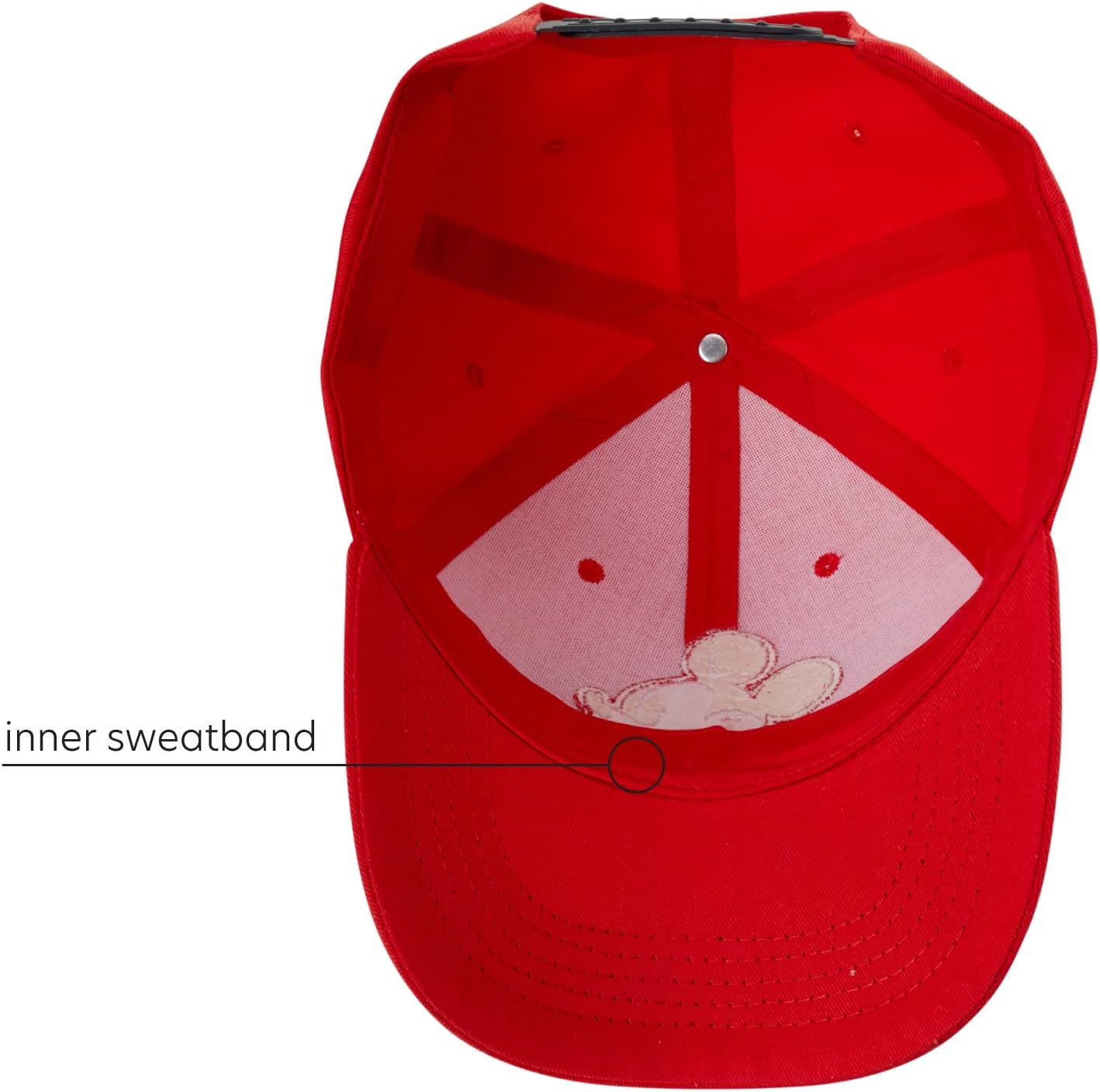 Perfect for Dad Disney Mens Mickey Mouse Snap-Back Baseball Cap