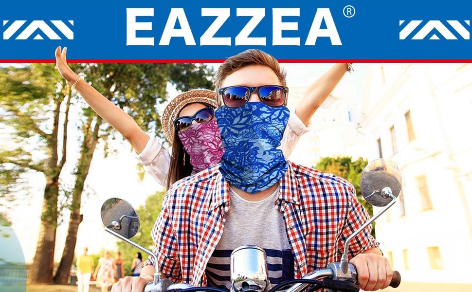 EAZZEA 6-Pack UV Protection Balaclava for Men Women