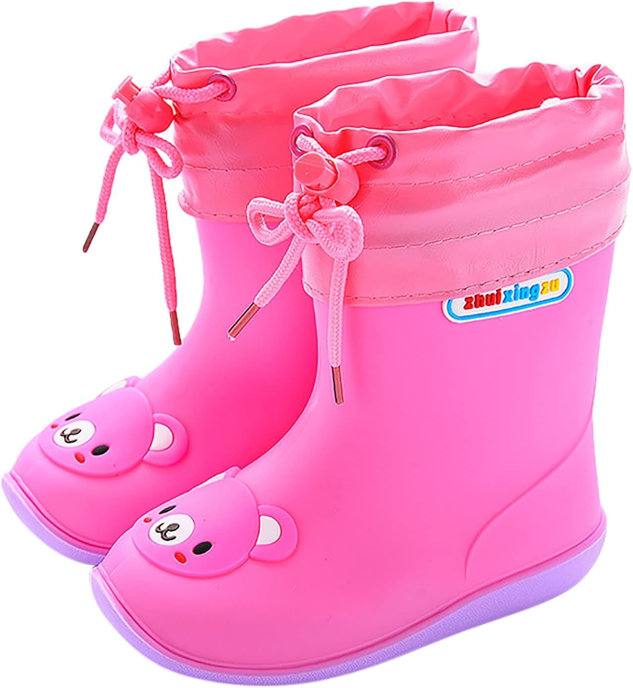 Adorable Cartoon Bear Rainboot for Kids