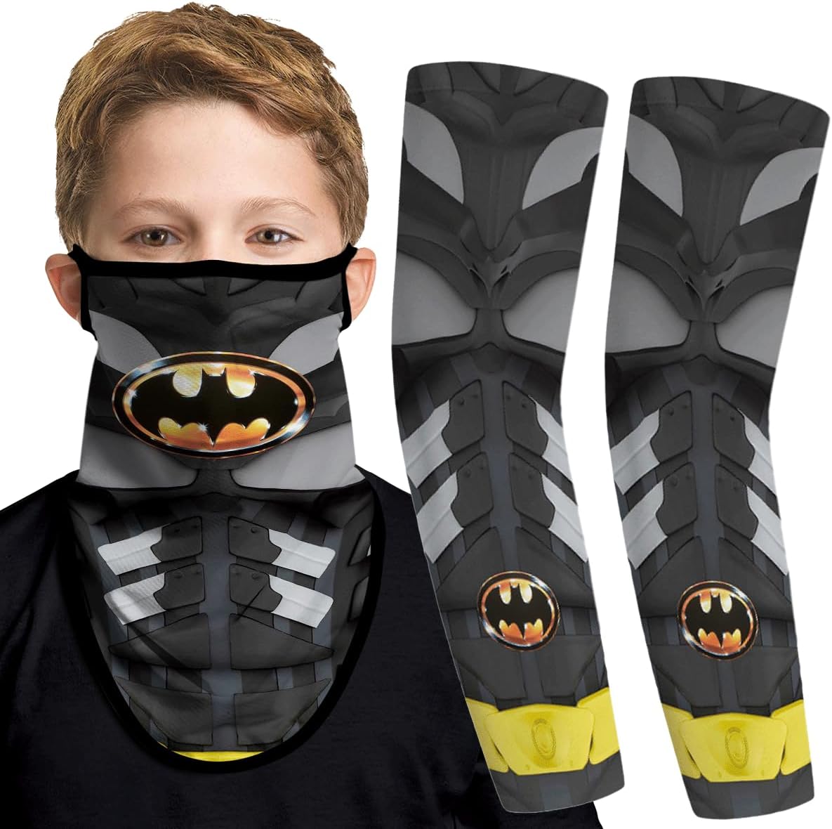 Kids UV Protection Face Mask Set