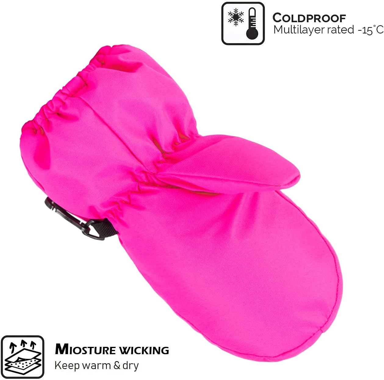 Perfect Gift for Winter Waterproof Snow Gloves for Kids