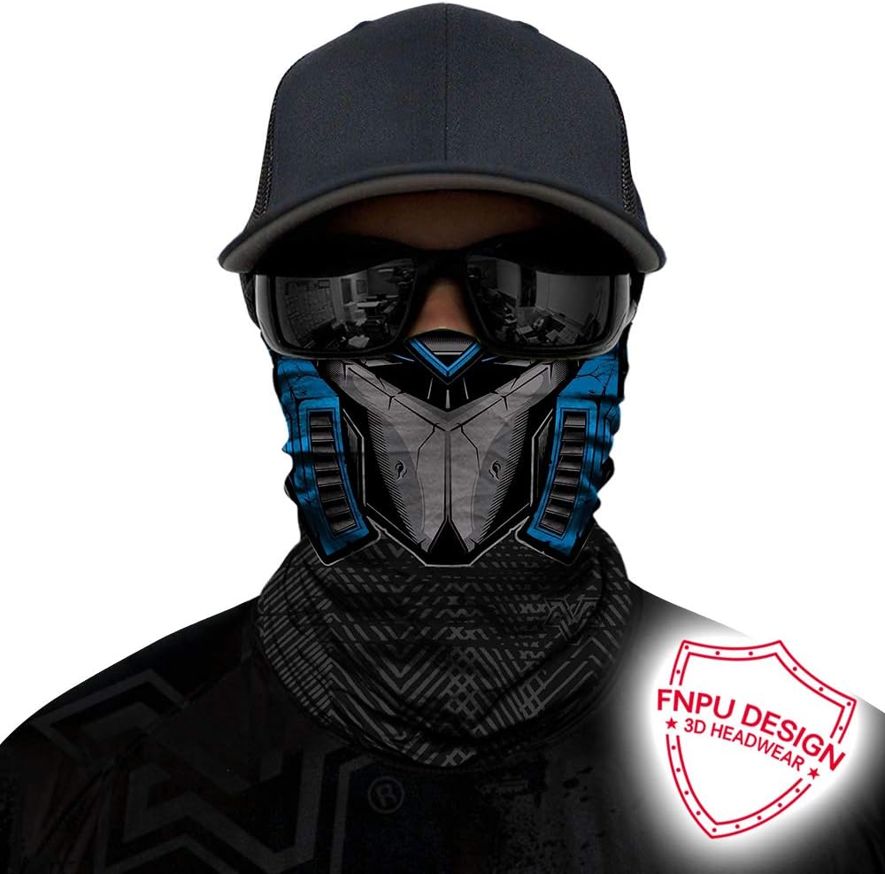 DHSOU - Minimal 100 polyester neck gaiter multi-use face protection