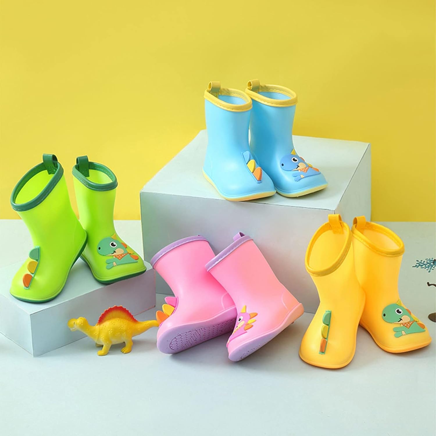 Cartoon Animal Print EVA Rain Boots for Kids