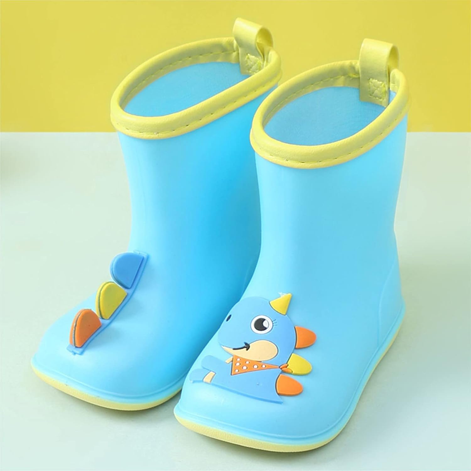 Kids Dinosaur Rain Boots Waterproof _fun for Boys Girls