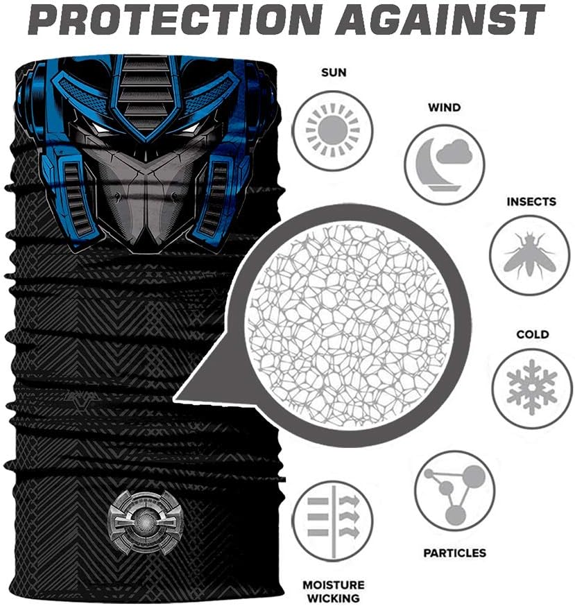 DHSOU - Minimal 100 polyester neck gaiter multi-use face protection