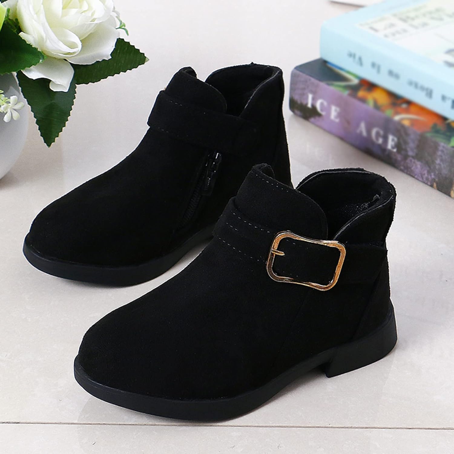 Style Me rubber comfy and chic high-top boots for girls