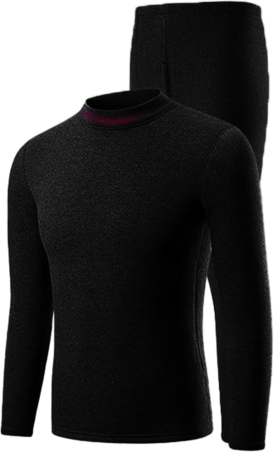 Warm Long Sleeve Thermal Shirt for Men - Outdoor Base Layer