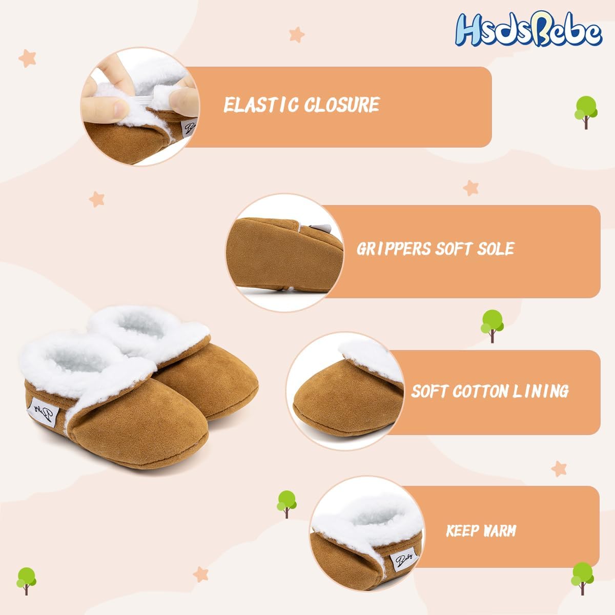 HsdsBebe Cozy Soft Socks