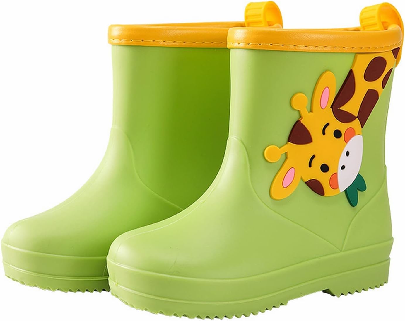 From Birth to Play Cartoon Animal Rain Boots for Kids