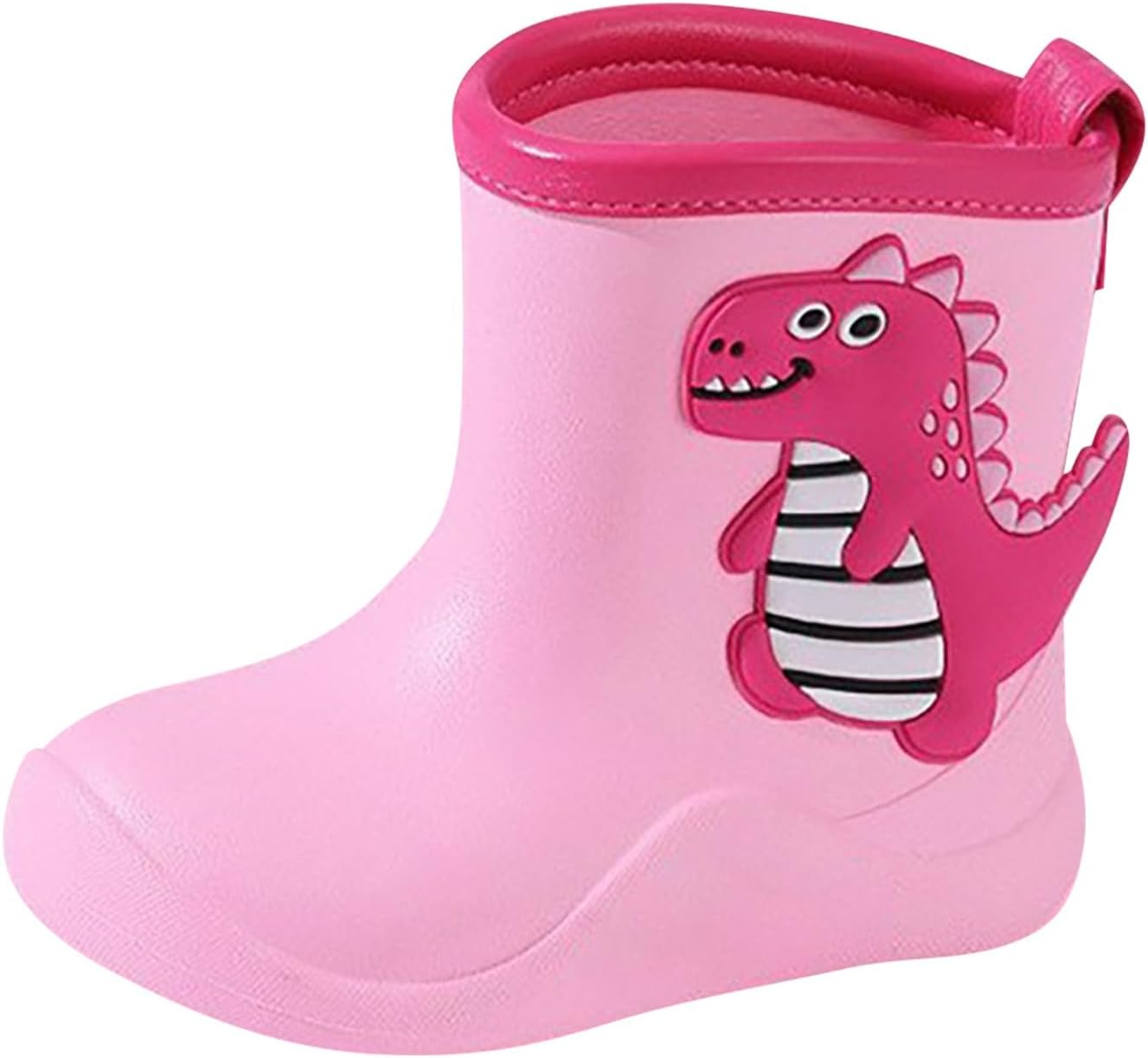 Cute Cartoon Dinosaur Print Toddler Boys and Girls Rain Boots
