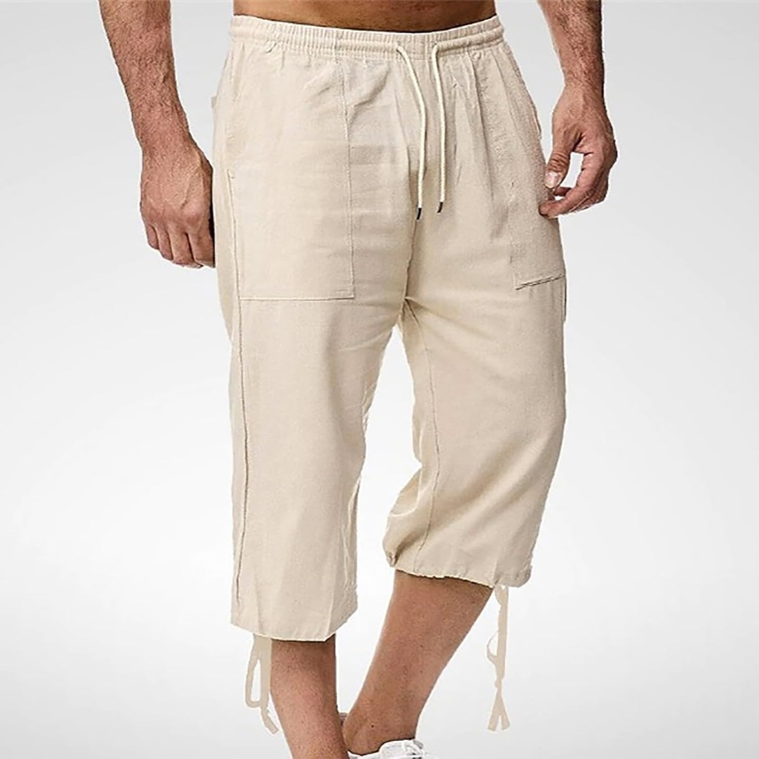 Comfortable Casual Long Shorts - Knee-Length for a Perfect Fit
