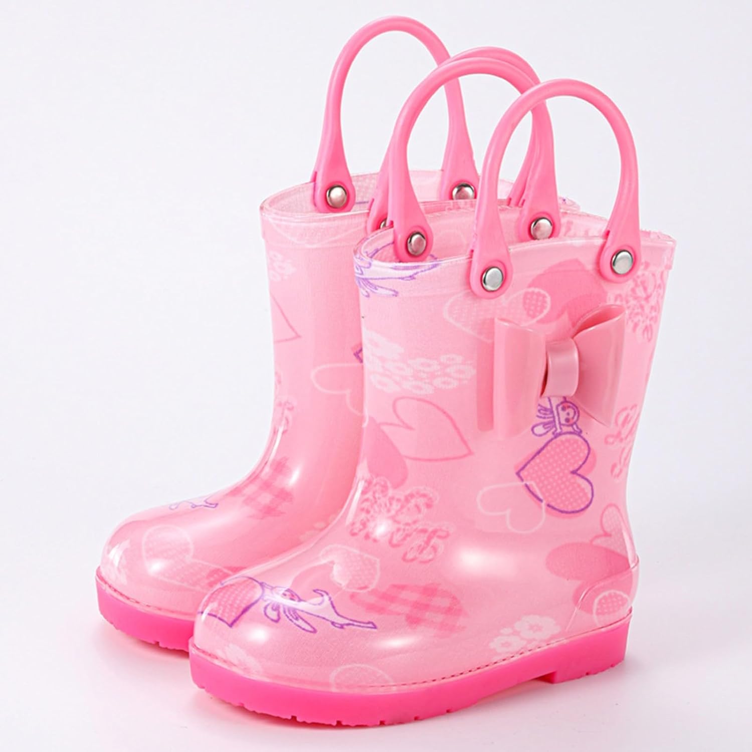 Lightweight Cute Rain Boots for Toddlers