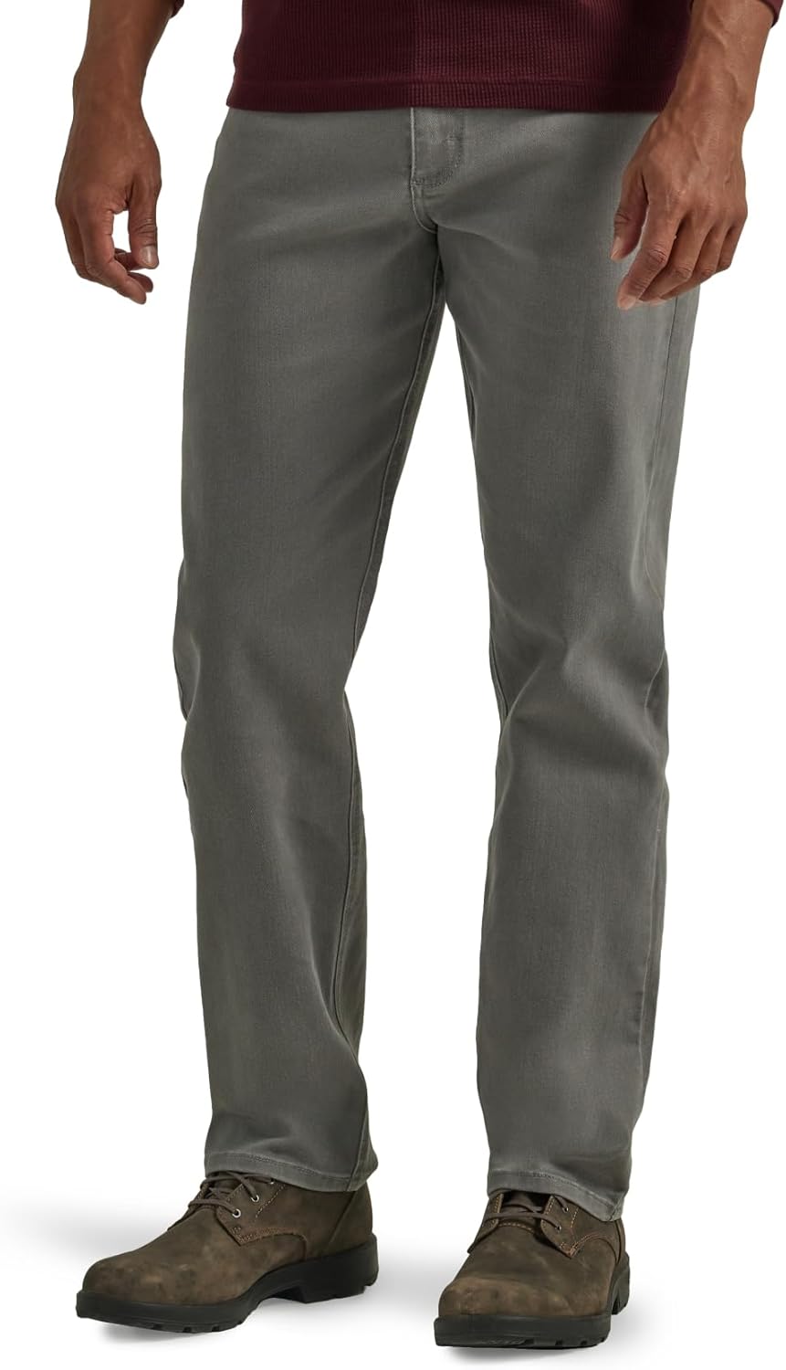 Authentic Relax Fit 5-Pocket classic Jeans with Brass Zipper