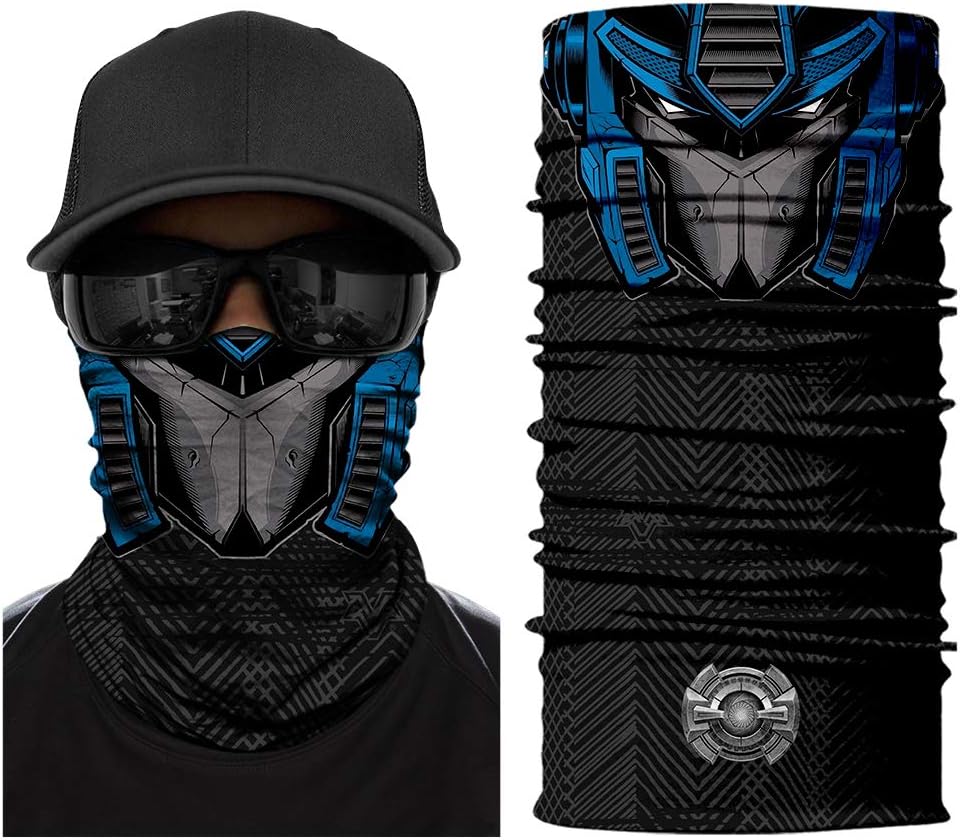 DHSOU - Minimal 100 polyester neck gaiter multi-use face protection