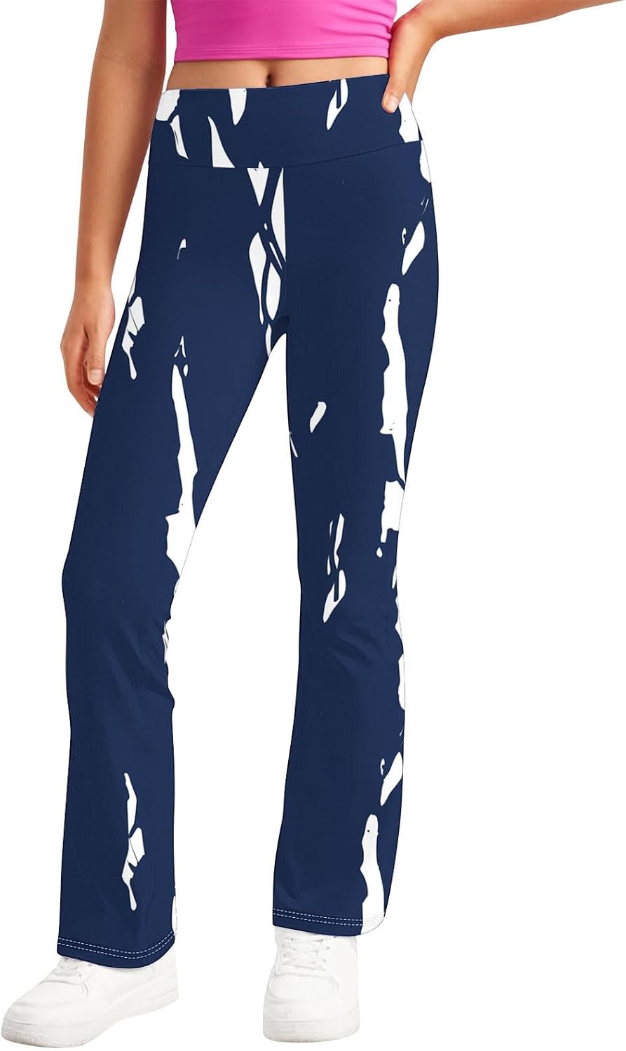 Comfortable Tie Dye Yoga Pants for Kids