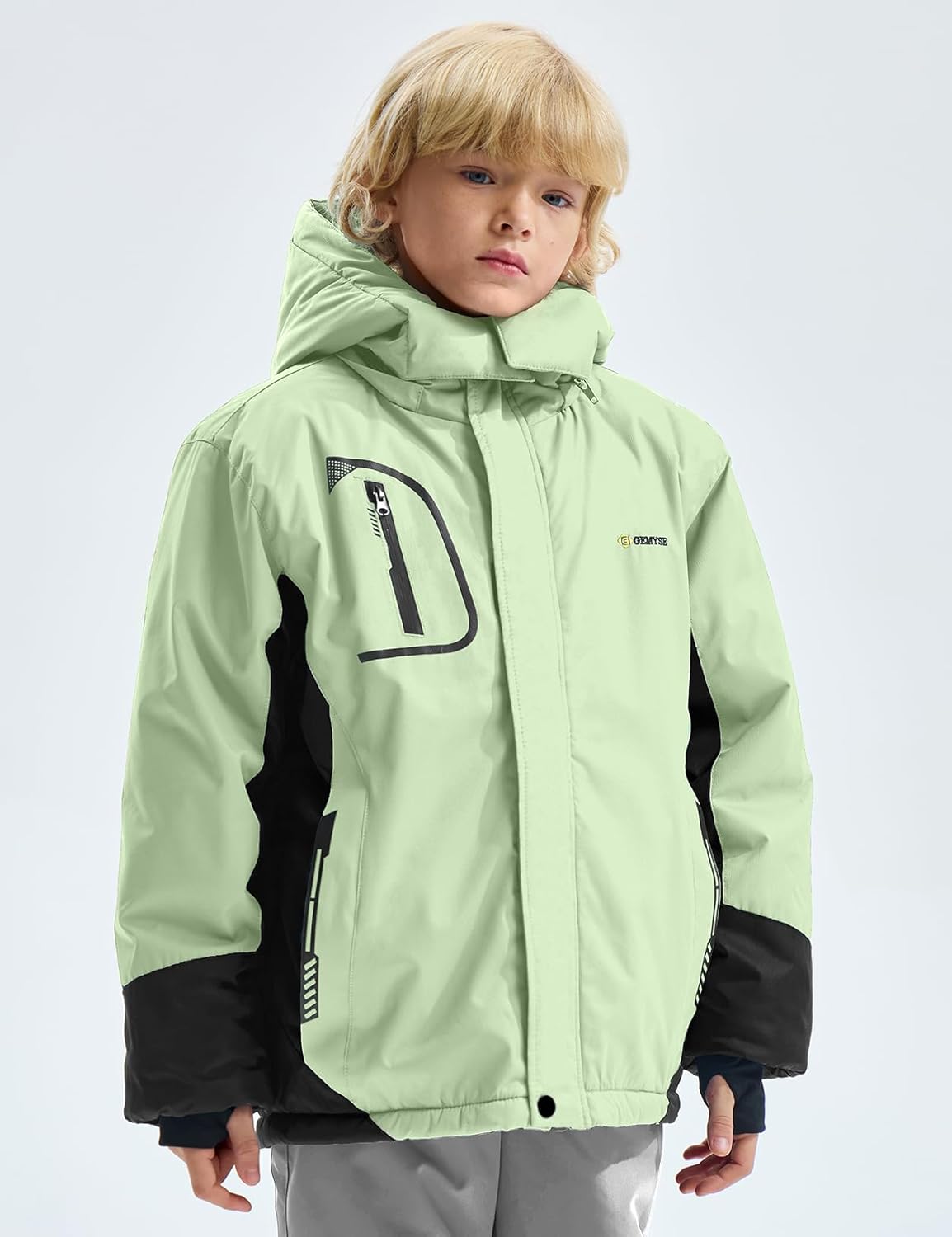 GEMYSE Boys Ski Jacket - Waterproof Windproof_monthly_specials
