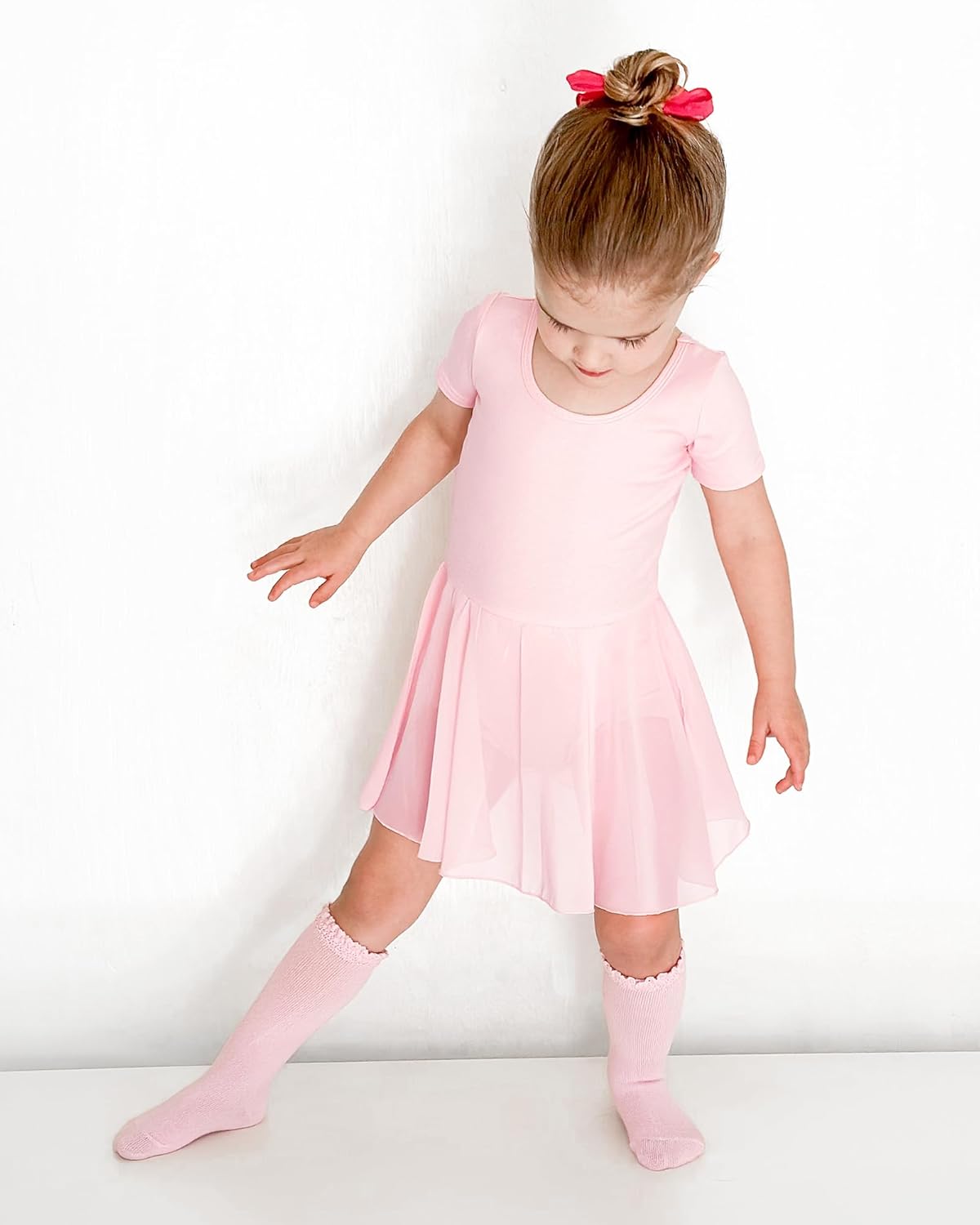 Stelle Ballet Leotard for Girls with Skirt