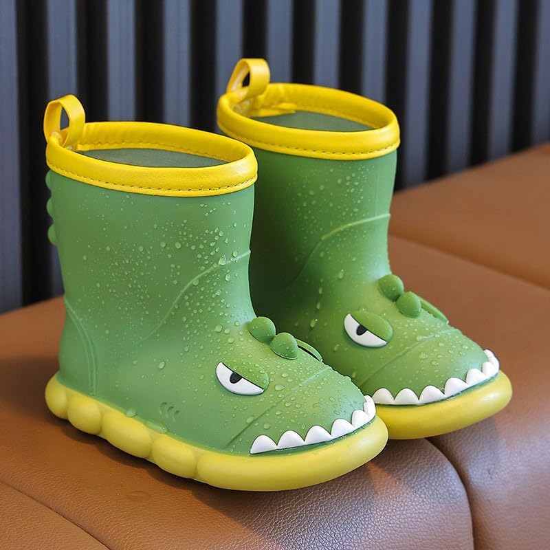 Cute Dinosaur Rain Boots for Kids
