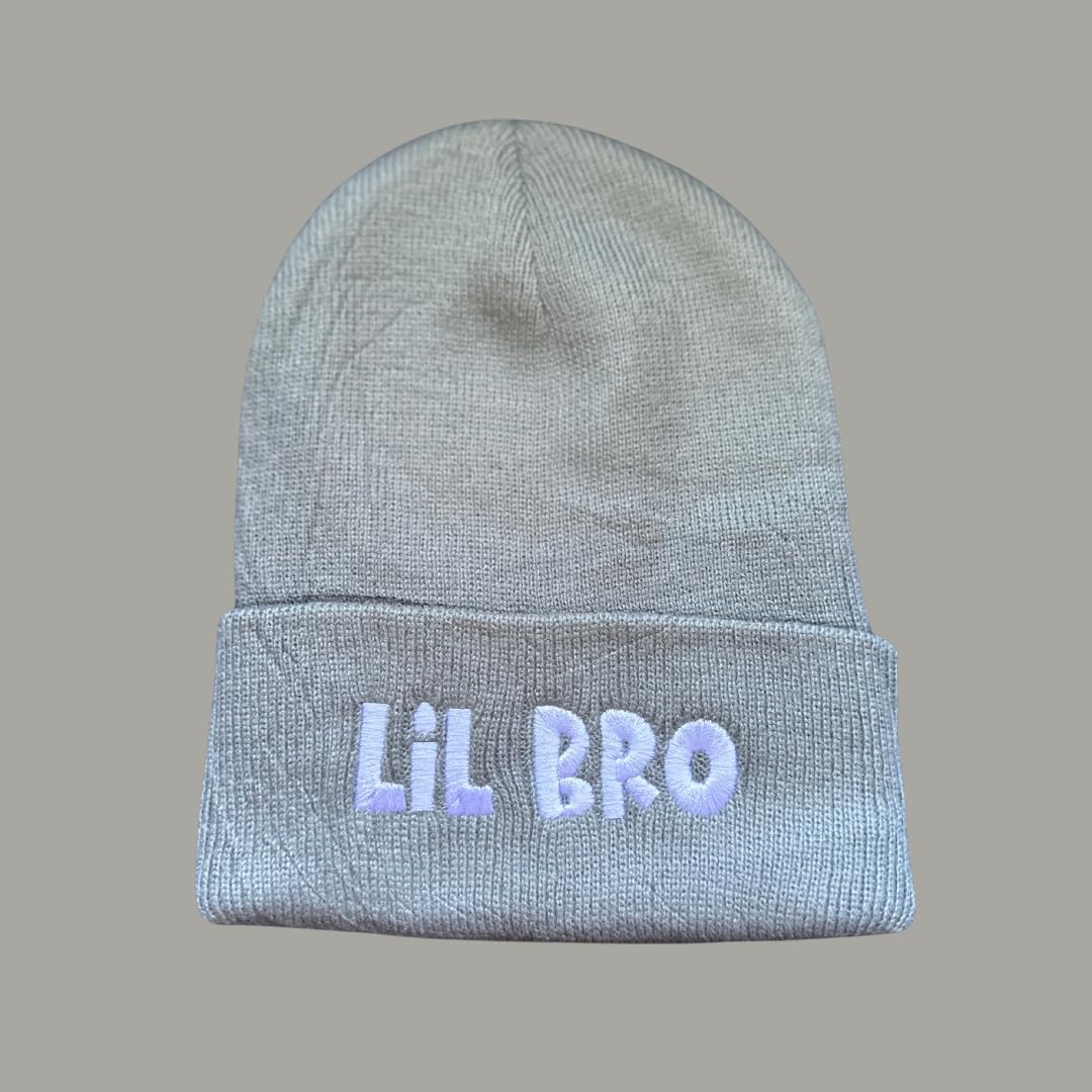 Matching Sibling Beanies for Big Brother Little Sis
