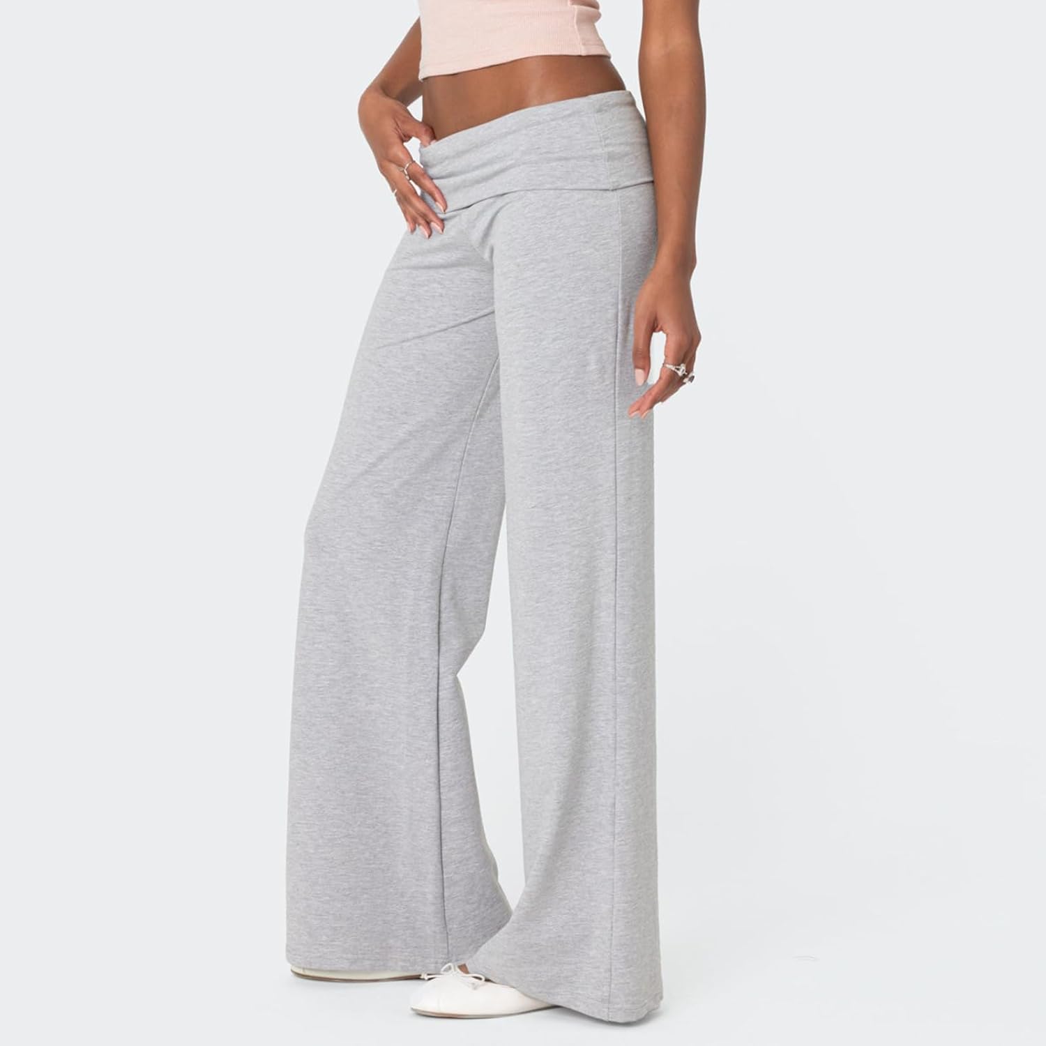 Qmlyev Wide Leg Fold Over_mappingsjpg