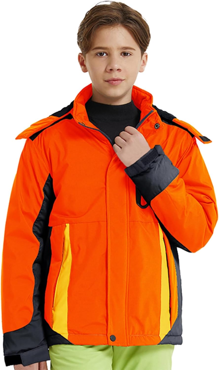 Wantdo Boys Waterproof Winter Ski Jacket