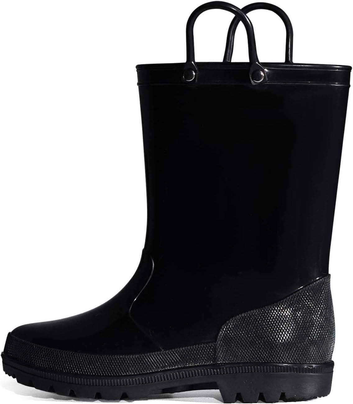 K KomForme Kids Waterproof rain boots for safe outdoor play