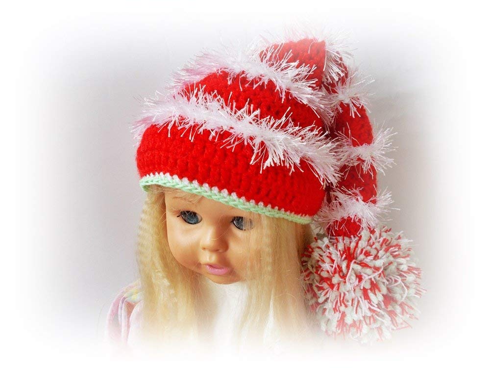 Handmade Santa Baby Set Christmas Hat Boots