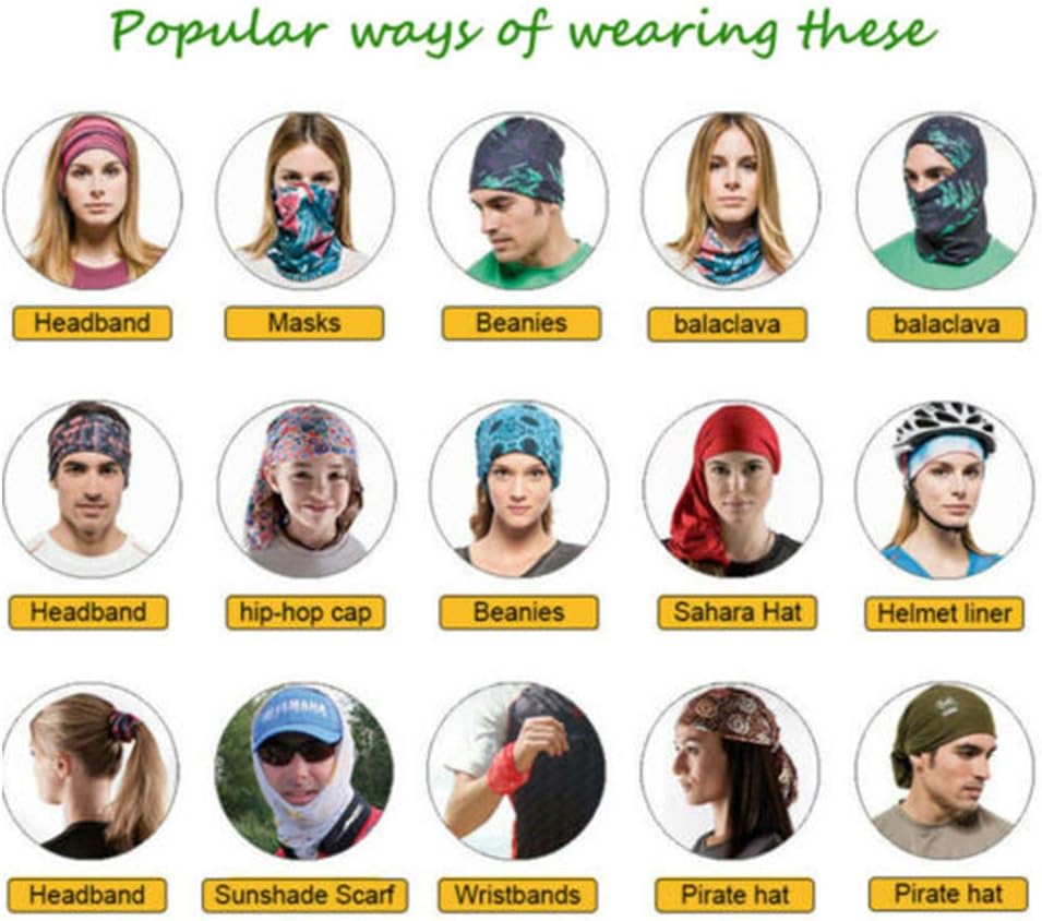 DHSOU - Minimal 100 polyester neck gaiter multi-use face protection